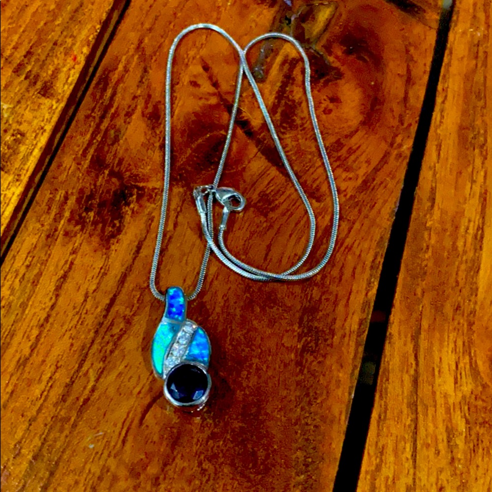 Multi colored necklace